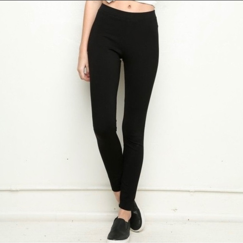 Brandy Melville | Leggings Ponte Skinny Black OS
